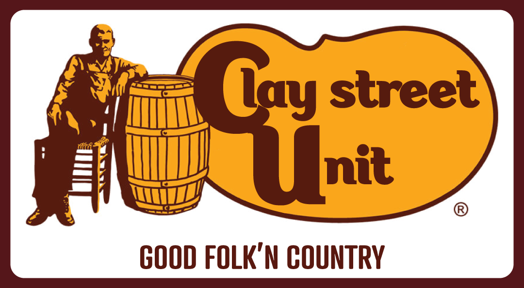 Clay Street Unit - Good Folk'n Country Sticker