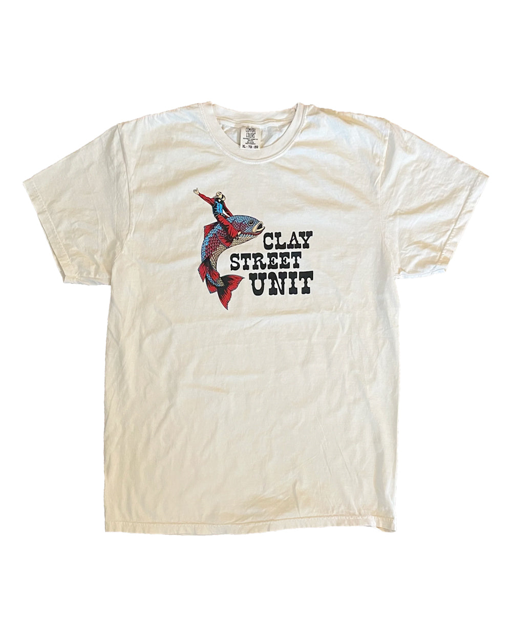 Clay Street Unit Tee - Cream