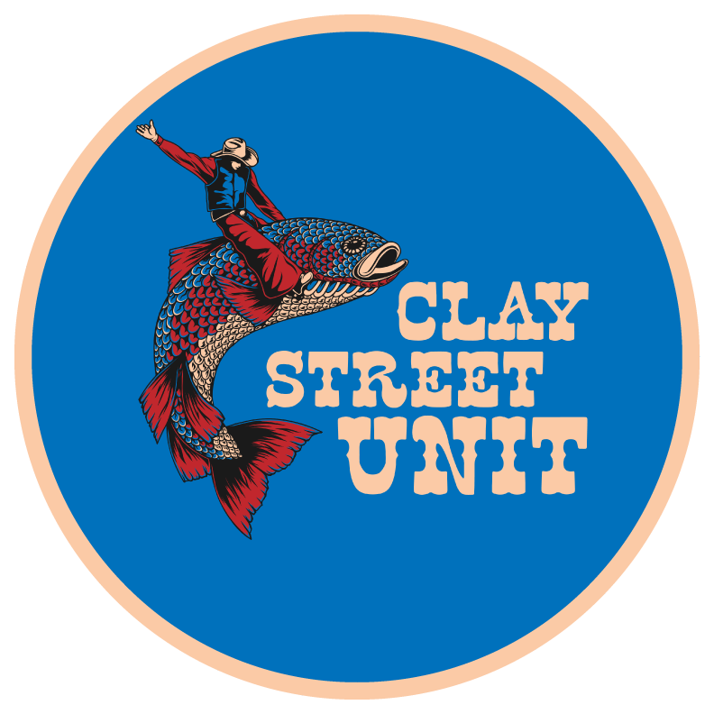 Clay Street Unit Sticker