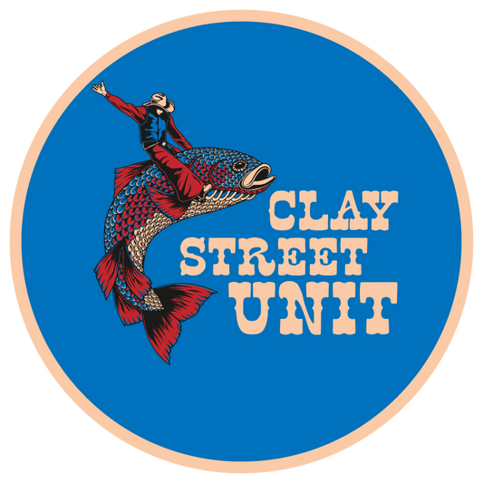 Clay Street Unit Sticker